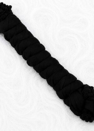 Chiffon Shawl (Black-02)