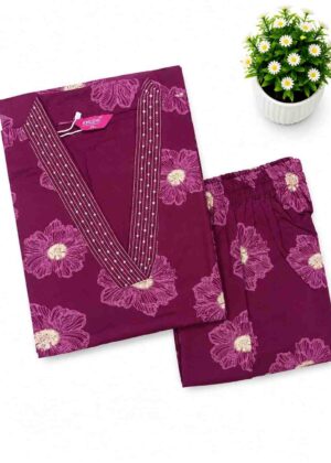 Women's Elite Rayon Co-Ord Set-HIFI351