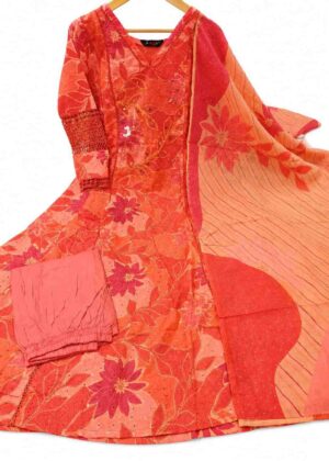Premium Hakoba Cotton V-Neck 3-Piece Set-HIFI377