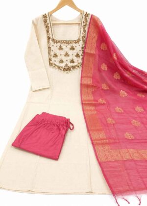 Onam Special Beautiful Tissue 3-Piece Set-HIFI457