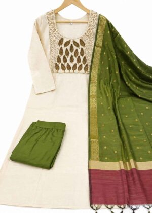 Onam Special Beautiful Tissue 3-Piece Set-HIFI459