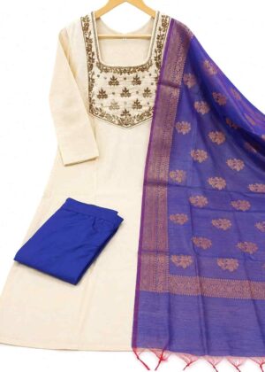 Onam Special Beautiful Tissue 3-Piece Set-HIFI456