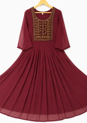 Velvet Touch Georgette Feeding Umbrella Top-HIFI479