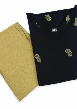 Elegant Raw Silk Co-ord Set-HIFI537