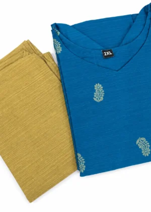 Elegant Raw Silk Co-ord Set-HIFI532