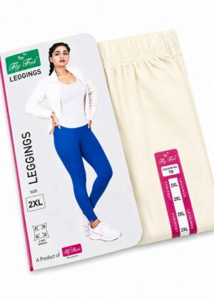 FULL LENGTH 4 WAY LYCRA LEGGING-HALF WHITE-19