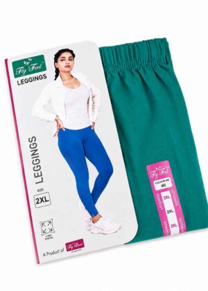 FULL LENGTH 4 WAY LYCRA LEGGING-LIGHT RAMA GREEN-40