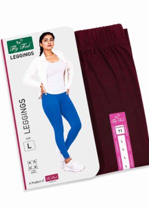 FULL LENGTH 4 WAY LYCRA LEGGING-MAROON-11