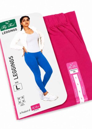 FULL LENGTH 4 WAY LYCRA LEGGING-RANI PINK-14