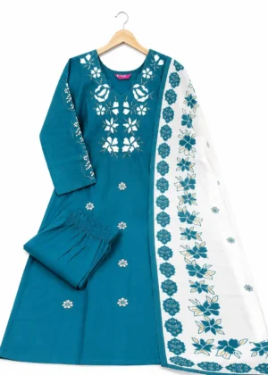 Ethnic Charm Roman Silk 3 piece set-HIFI388