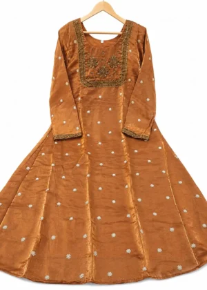 Royal Handwork Space Silk Long Umbrella Top-HIFI476
