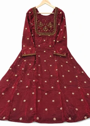Royal Handwork Space Silk Long Umbrella Top-HIFI477