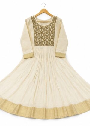 Elegant Tissue Umbrella Kurti-HIFI452