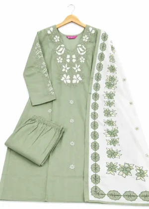 Ethnic Charm Roman Silk 3 piece set-HIFI386