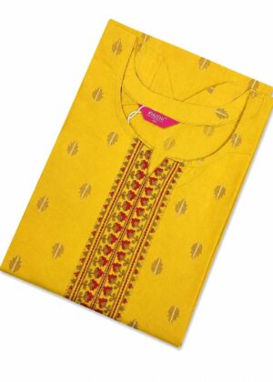 Ethnic Silk Side Open Top-HIFI391