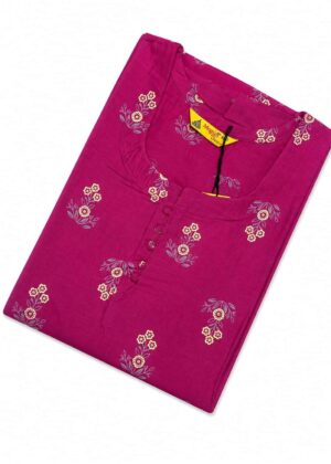 Ethnic Silk Side Open Top-HIFI396